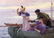 Her First Catch - Alfred Guillou