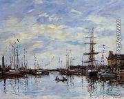 Deauville, the Harbor IV - Eugène Boudin
