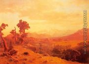 Wind River Country I - Albert Bierstadt
