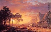 The Oregon Trail - Albert Bierstadt
