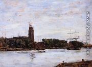 The River Scheldt - Eugène Boudin