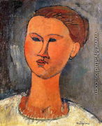 Woman's Head III - Amedeo Modigliani
