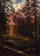 Mountain Lake I - Albert Bierstadt