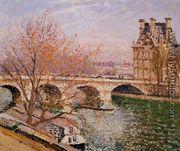 The Pont Royal and the Pavillion de Flore - Camille Pissarro