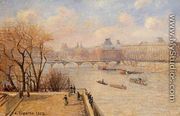 The Raised Terrace of the Pont-Neuf - Camille Pissarro