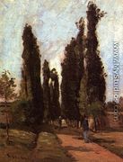 The Road - Camille Pissarro