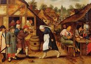 The Egg Dance - Pieter the Elder Bruegel