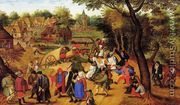 The Return of the Fair - Pieter the Elder Bruegel