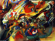 Sketch for compo 7 - Wassily Kandinsky
