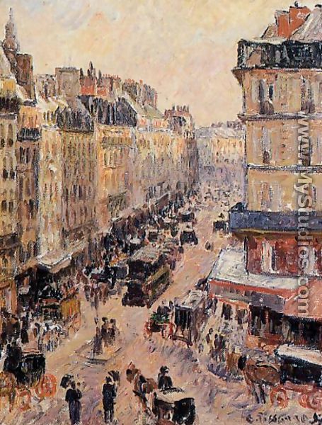 Rue Saint-Lazare - Camille Pissarro