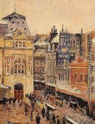 View of Paris, Rue d'Amsterdam - Camille Pissarro