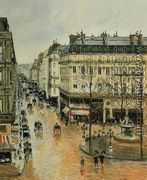 Rue Saint-Honore: Afternoon, Rain Effect - Camille Pissarro