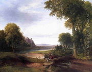 Landscape with Footbridge - Thomas Doughty