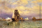 Looking out of Battle Harbor - William Bradford