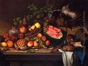 Still Life with Fruit and Game - Joseph Biays  Ord