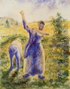 Workers in the Fields - Camille Pissarro