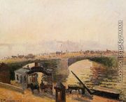 Fog, Morning, Rouen - Camille Pissarro