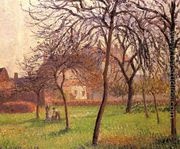 Mother Lucien's Field at Eragny - Camille Pissarro