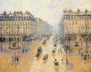 Avenue de l'Opera: Snow Effect I - Camille Pissarro