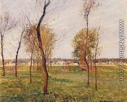A Meadow in Moret - Camille Pissarro