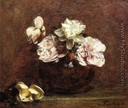 Roses de Nice - Ignace Henri Jean Fantin-Latour