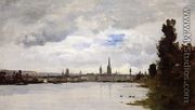 View of Rouen - Charles Lapostolet