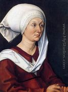 Portrait of Barbara Durer I - Albrecht Durer