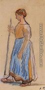 Peasant Woman - Camille Pissarro