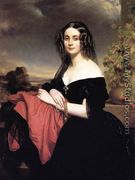 Portrait of Claire de Bearn, Duchess of Vallombrosa - Franz Xavier Winterhalter
