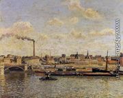 Rouen, Saint-Sever: Afternoon - Camille Pissarro