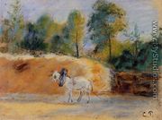 Study for 'La Batterie a Montfoucault' - Camille Pissarro