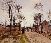 The Road to Caint-Cyr at Louveciennes - Camille Pissarro