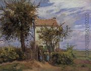 The House in the Fields, Rueil - Camille Pissarro