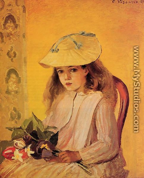 Portrait of Jeanne II - Camille Pissarro