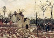 Thaw, Pontoise - Camille Pissarro