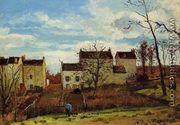 Spring at Pontoise - Camille Pissarro