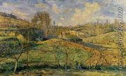 March Sun, Pontoise - Camille Pissarro