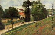 The Saint-Antoine Road at l'Hermitage, Pontoise - Camille Pissarro