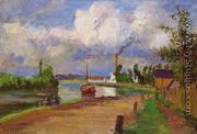 Landscape of the Oise - Camille Pissarro
