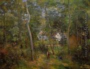 The Backwoods of l'Hermitage, Pontoise - Camille Pissarro