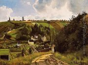 The Jallais Hills, Pontoise - Camille Pissarro