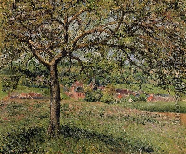 Apple Tree at Eragny - Camille Pissarro