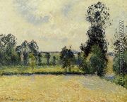 Field of Oats in Eragny - Camille Pissarro
