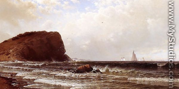 Whitehead, Casco Bay - Alfred Thompson Bricher