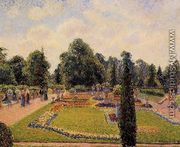 Kew Gardens: Path  between the Pond and the Palm House - Camille Pissarro