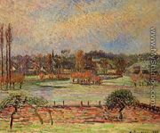 Flood, Morning Effect, Eragny - Camille Pissarro