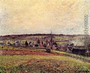 The Village of Eragny I - Camille Pissarro