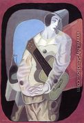 Pierrot with Guitar I - Juan Gris