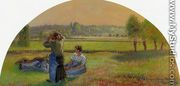 The Siesta in the Fields - Camille Pissarro