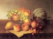 Tabletop Still Life with Fruit - Robert Dunning
